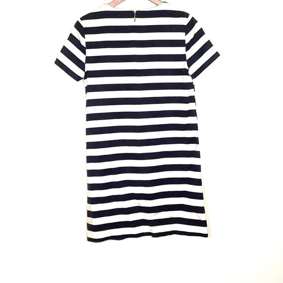 Draper James | stripe print shift mini dress - Picture 4 of 9